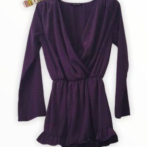 Purple Playsuit/Romper Small